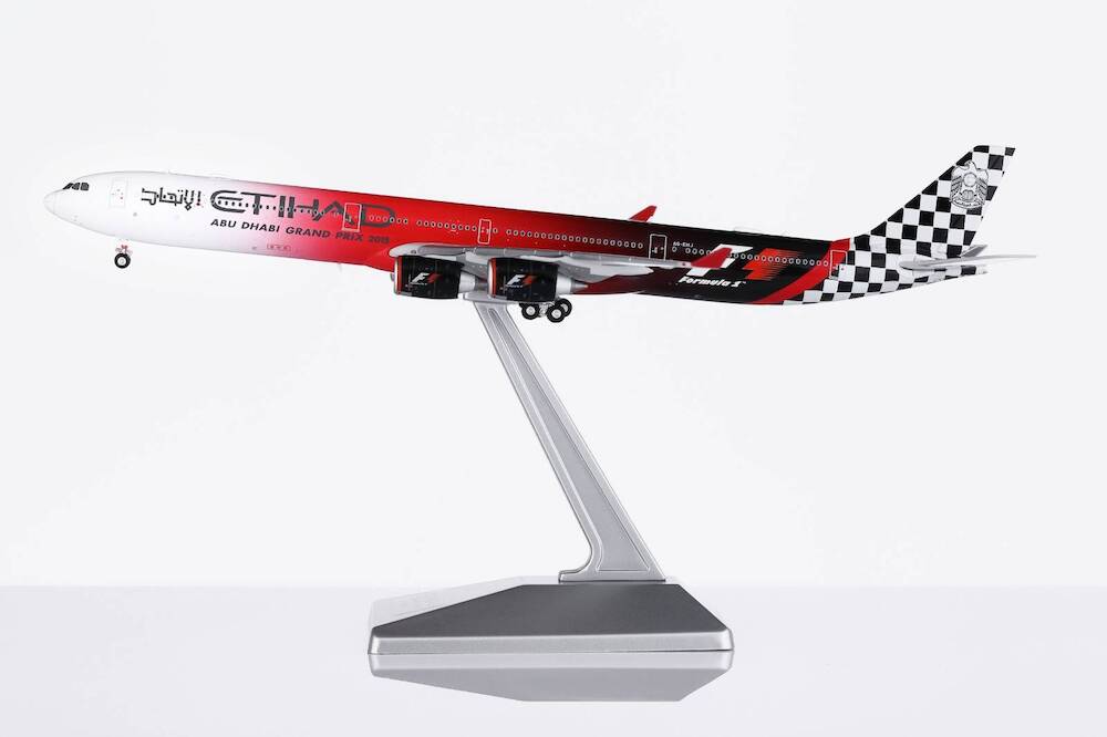 HX Models HY346098 Airbus A340-642 Etihad Airways 