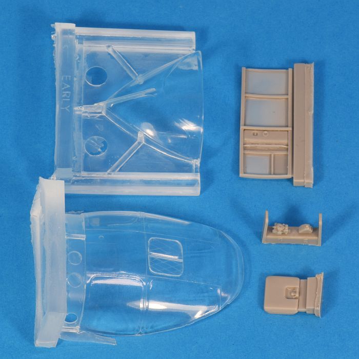 Hypersonic Models 1/48 Resin A-3 Skywarrior Bomber Canopy (Early) for Trumpeter - HMR48020-1