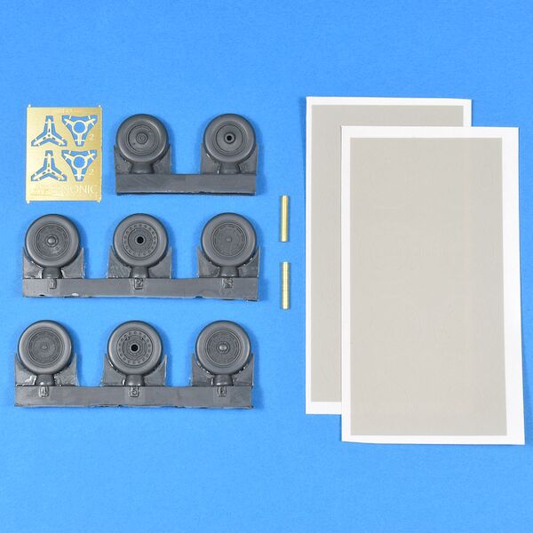 SR71 Blackbird Wheels (Revell) HMR48045