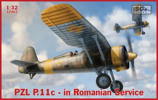 PZL.P11C Fighter in Romanian Service 32002