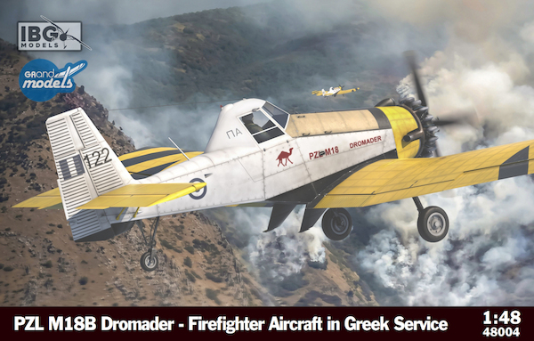 PZL M18 Dromader - Firefighter Aircraft in Greek Service  48004