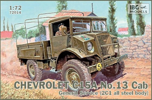 Chevrolet C15A No13 Cab, General Service  72014