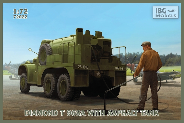 Diamond T968A with Asphalt tank  72022