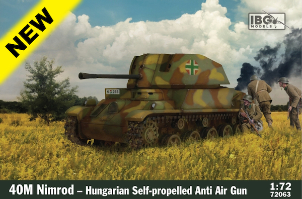 40M Nimrod , Hungarian Self propelled Anti Aircraft gun  72063