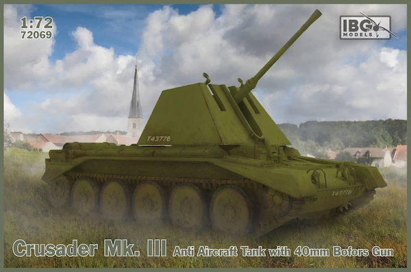 Crusader Mk.III Anti-Aircraft Tank Mk.I with 40mm Bofors Gun 72069