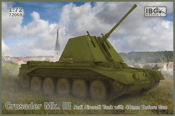 Crusader Mk.III Anti-Aircraft Tank Mk.I with 40mm Bofors Gun  72069