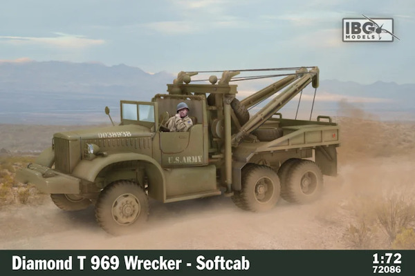Diamond T969 Wrecker Softcab 72086