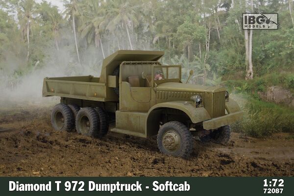 Diamond T972 Dump truck - Softcab  72087