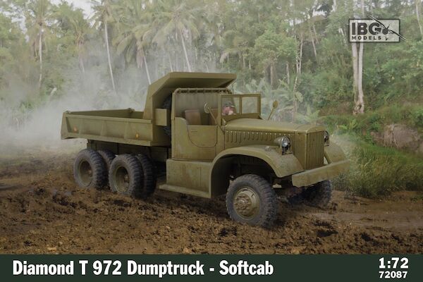 Diamond T972 Dump truck - Softcab 72087