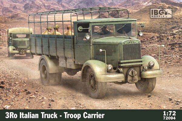 3Ro Italian truck Troop Carrier  72094