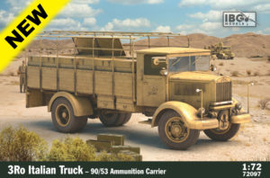 3Ro Italian truck 90/53 Ammunition carrier  72097