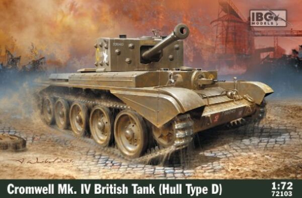 Cromwell MKIV British Tank ( Hull type D)  72103