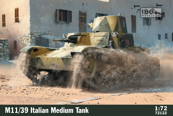 M11/39 Italian Medium tank 72122
