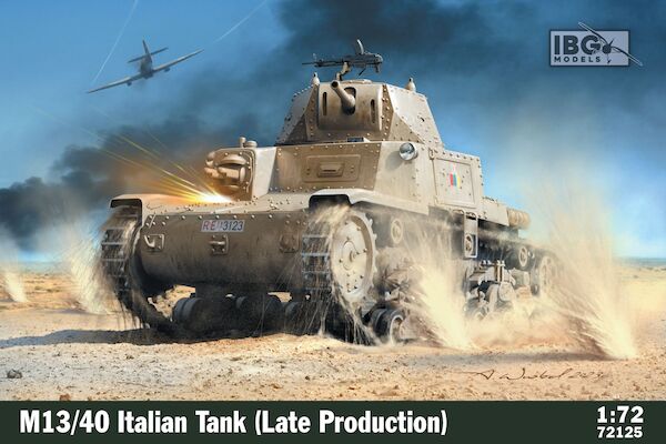 M13/40 Italian tank - late Production 72125