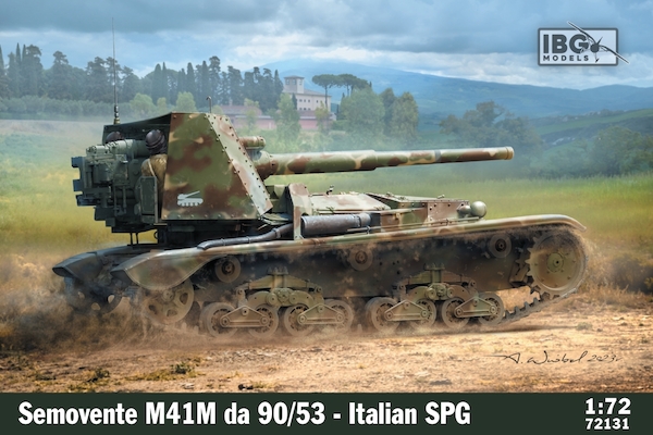 Semovente M41M da 90/53 - Italian Selfpropelled Gun - 72131