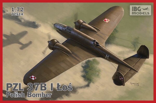 PZL.37B Los Polish Medium Bomber 72514