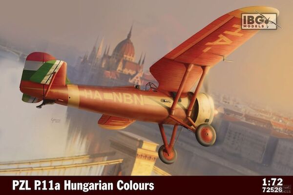 PZL P.11a in Hungarian Colours 72526