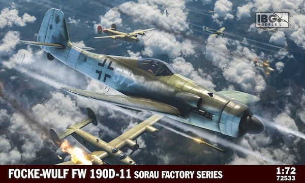 Focke Wulf Fw190D-11 Sorau Factory Series 72533