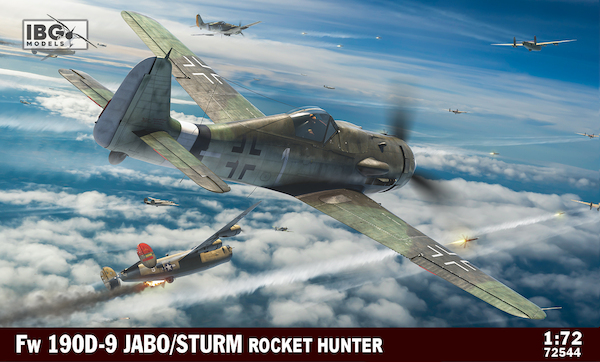 Focke-Wulf Fw 190D-9 JABO / Sturm rocket Hunter  72544