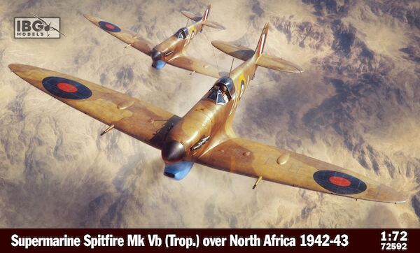 Supermarine Spitfire Mk Vb (Trop.) over North Africa 1942-43  72592