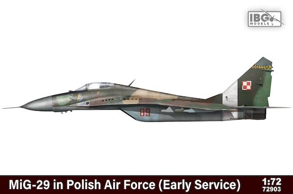 Mikoyan Mig-29 in Polish Air Force (Early service)  72903