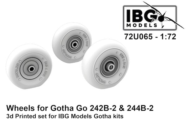 Wheels for Gotha Go 242B-2 & 244B-2 72U065