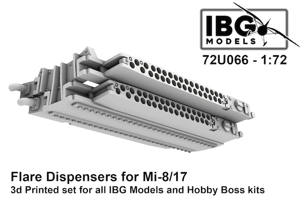 Flare Dispensers for Mi-8/17 72U066