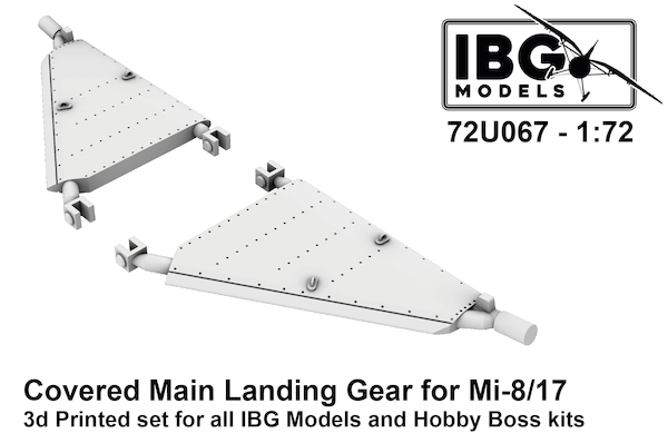 Covered main landing gear for Mi-8/17 72U067