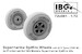 Supermarine Spitfire Wheels with IJ12 Tyres (1938-40) (IBG) IBG72U081