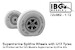 Supermarine Spitfire Wheels with IJ12 Tyres (IBG) IBG72U082
