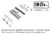 Supermarine Spitfire Exhausts - Fishtail Type (IBG) 