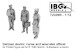German Doctor, Nurse and wounded Officer (perfect for Fi 156D Storch – Ambulance versions) IBG72U099