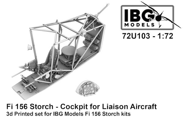 Fieseler Fi 156 Storch Cockpit for Liaison Aircraft (IBG)  72U103