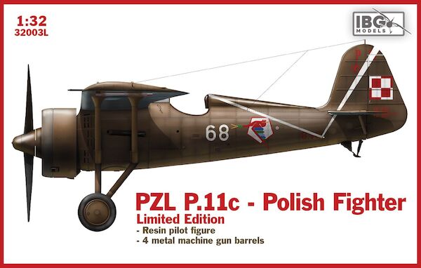 PZL.P11C Fighter Limited edition (BACK IN STOCK!) IBG32003L