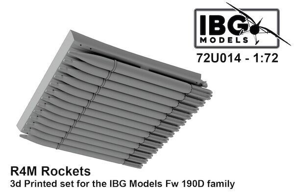 R4M Rockets for FW190D-9 Family (IBG) IBG72U014