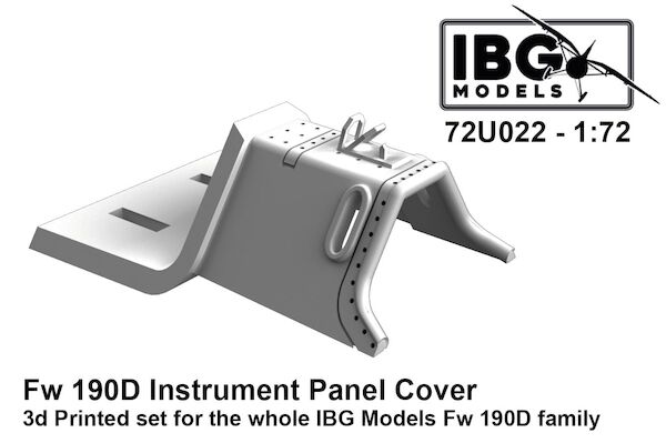 Instrument panel cover for Focke Wulf FW190D family (IBG) IBG72U022