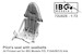 Pilots seat with seatbelts for PZL P24A/B/C/G (IBG) IBG72U025