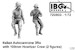 Italian Autocannone 3Ro with 100mm howitser crew (3 figures) -(IBG) IBG72U033