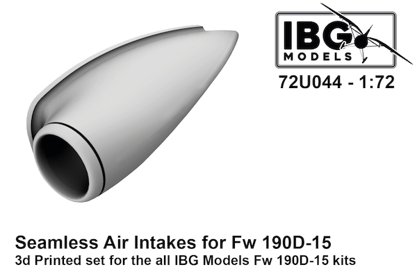 Seamless Air Intake for Focke Wulf Fw190D-15 (IBG)  IBG72U044