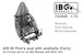 Pilots seat with seatbelts for IAR80/81 (Early) (IBG) IBG72U045