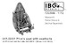 Pilots seat with  seatbelts for IAR80/IAR81 from mid 1943 IBG) IBG72U046