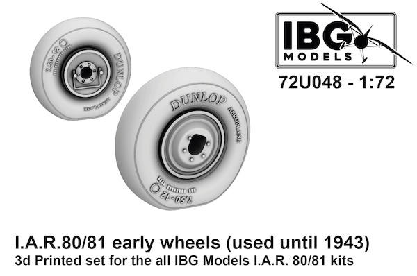 I.A.R 80/81 Early wheels(until 1943) (IBG) IBG72U048