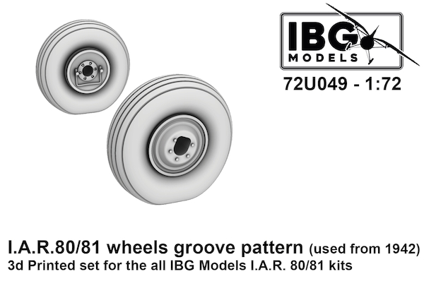 I.A.R 80/81 Wheels groove pattern(IBG) IBG72U049