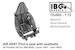Pilots seat with seatbelts for IAR80/81 (june 1941-mid 1943) (IBG) IBG72U052