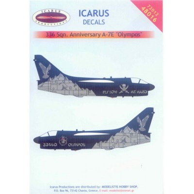 Vought A7E Corsair (336 Sqn Anniversary A-7 "Olympos")  IC72012