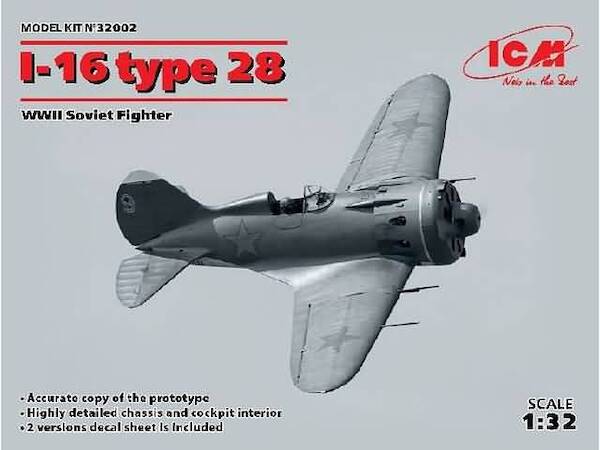 Polikarpov I16 Type 28 (SPECIAL OFFER - WAS EURO 54,95) 32002