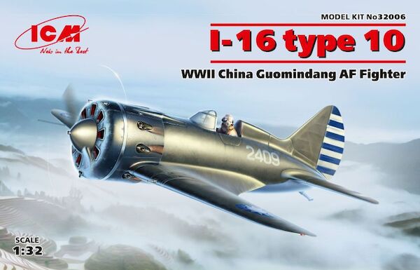 Polikarpov I16 Type 10 WWII China Guonmindang AF Fighter (SPECIAL OFFER - WAS EURO 49,95)  32006
