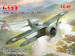 Polikarpov I-153 Chaika , WWII China Guomindang AF Fighter ( icm32012