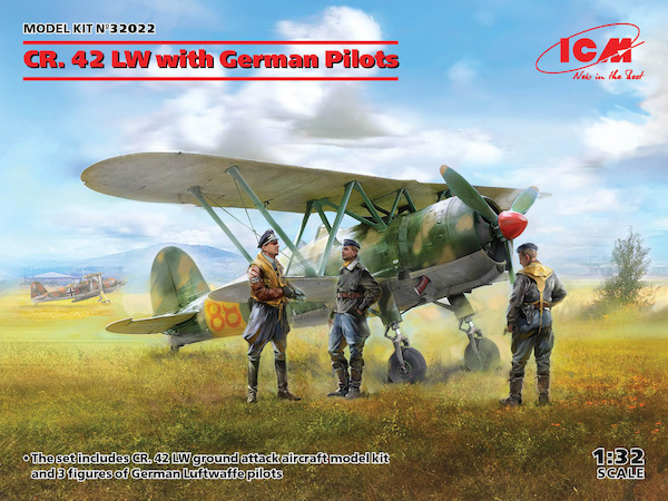 Fiat CR42LW With German pilots  32022