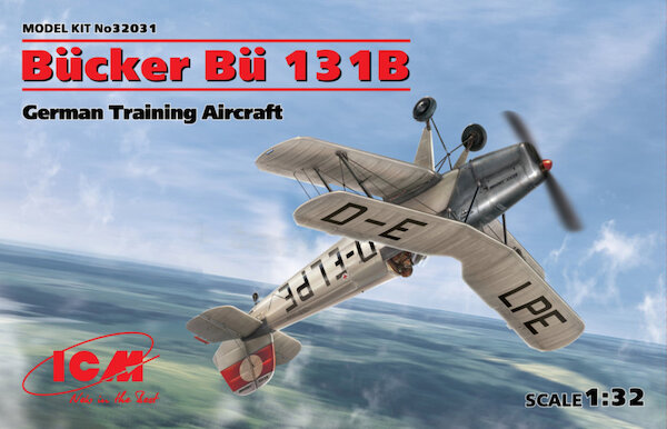 Bücker Bü131B WWII German Training Aircraft 32031